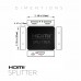 NGLIFE HDMI Splitter - Support Two TVs or Multi Monitor Adapter